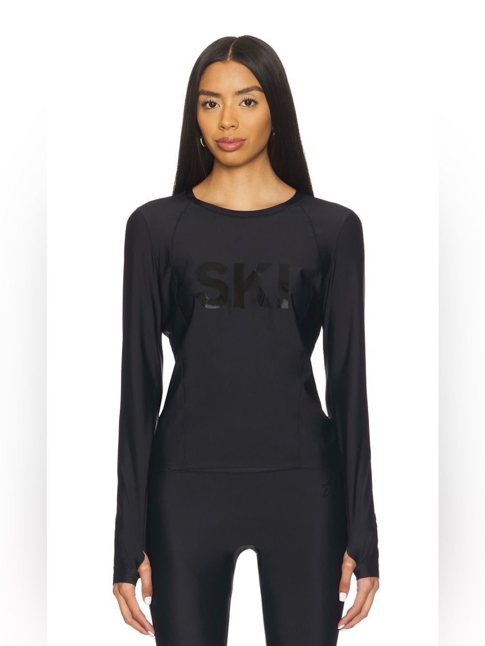 Perfect Moment Ski Crew Base layer Top Black NWT Size Small